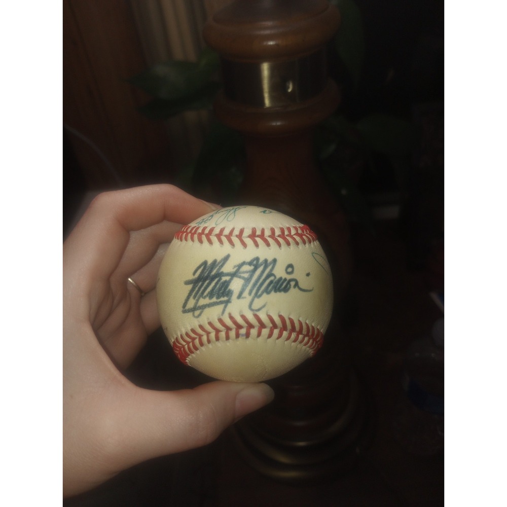 Marty Marion, Terry Moore, Johnny‎ Mize And Enos Slaughter Autographed Baseball